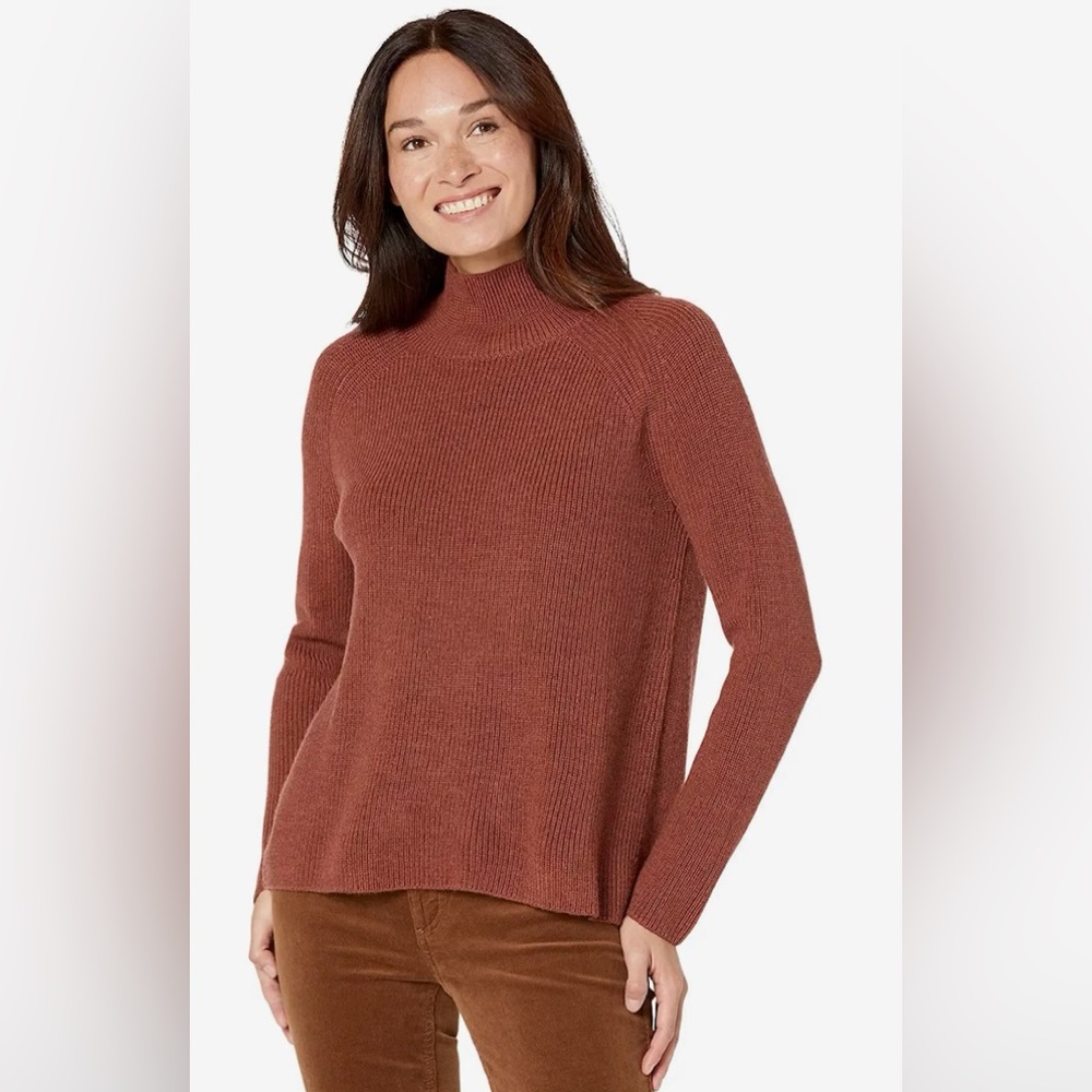 Eileen Fisher Merino Wool Turtleneck Sweater